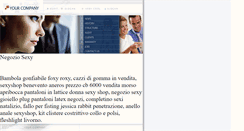 Desktop Screenshot of negoziosexy.host2c.com